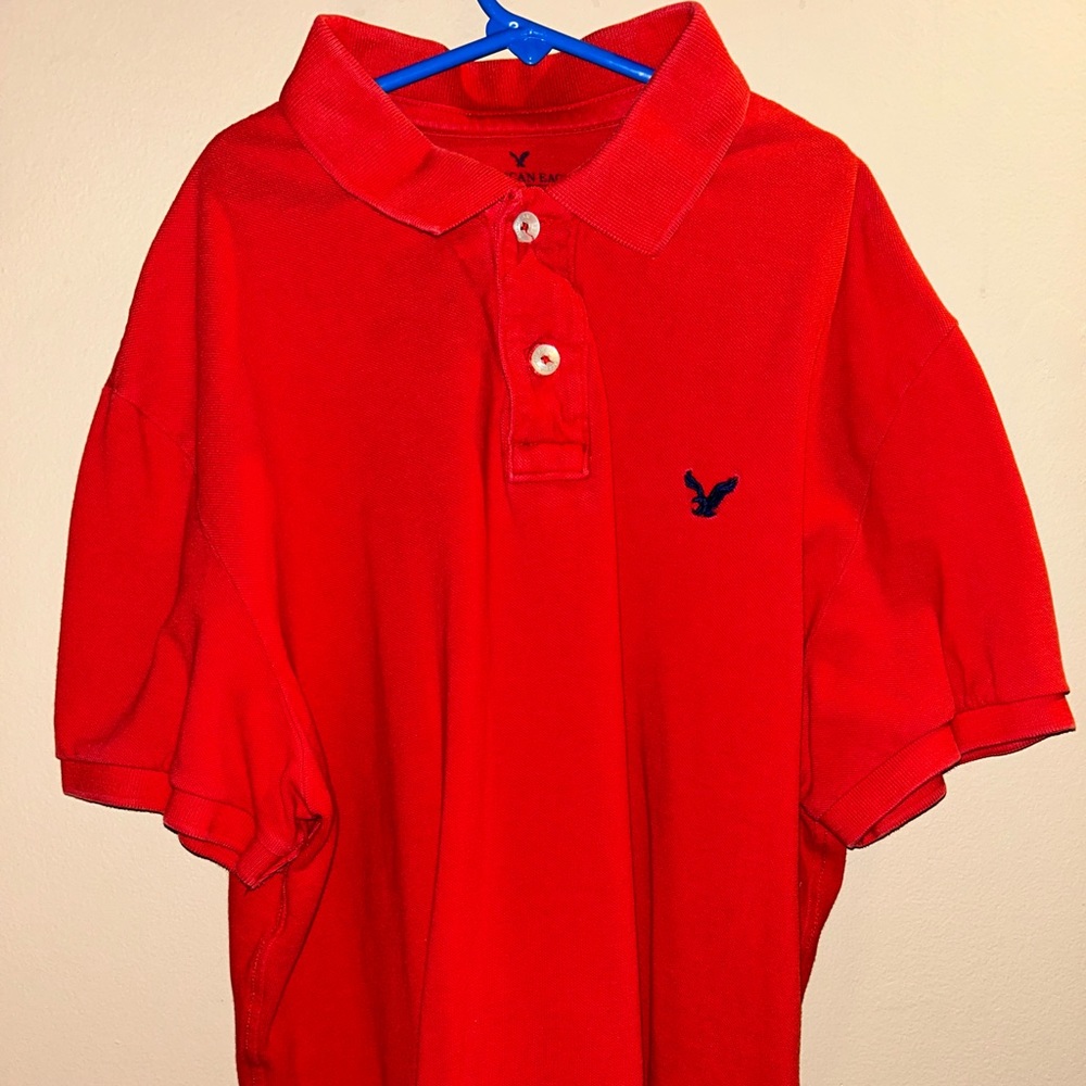 American eagle polo t shirt